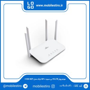 مودم روتر 4G LTE بی سیم N300 نزتک مدل NZT-77DX